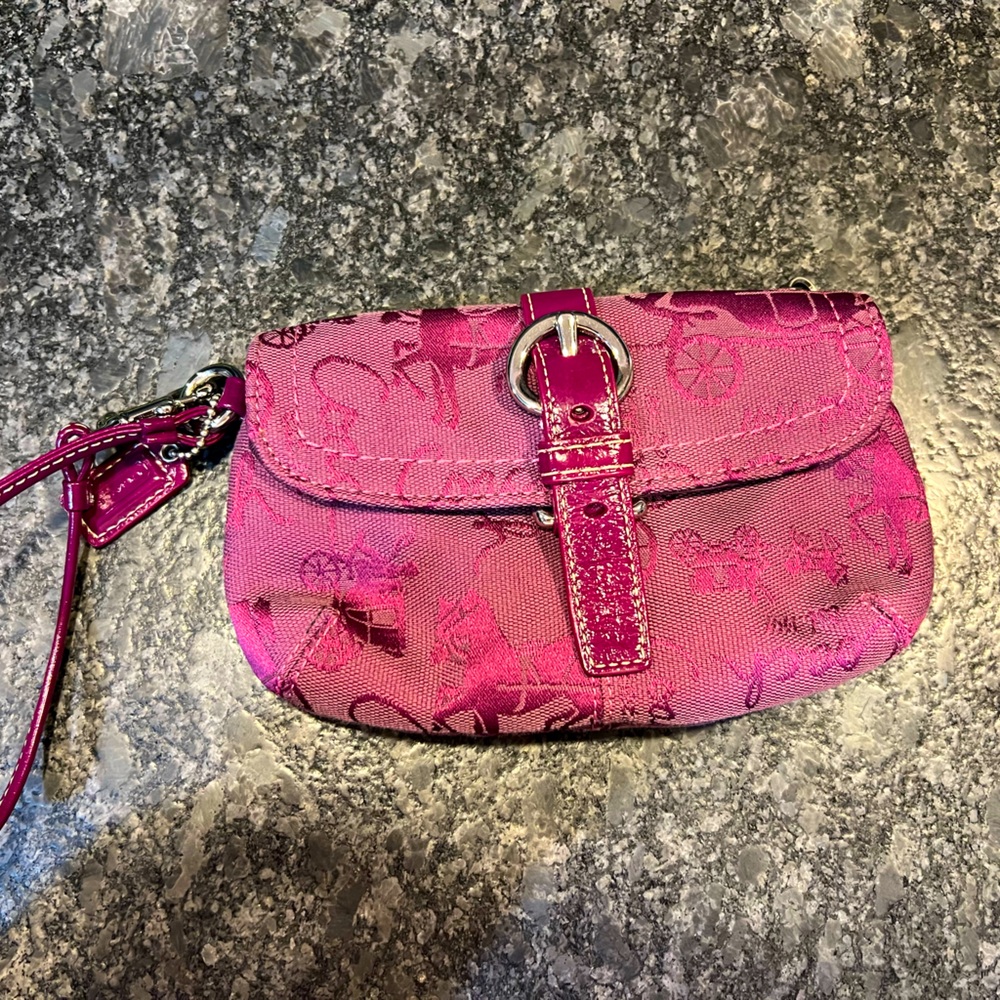 Coach wristlet
